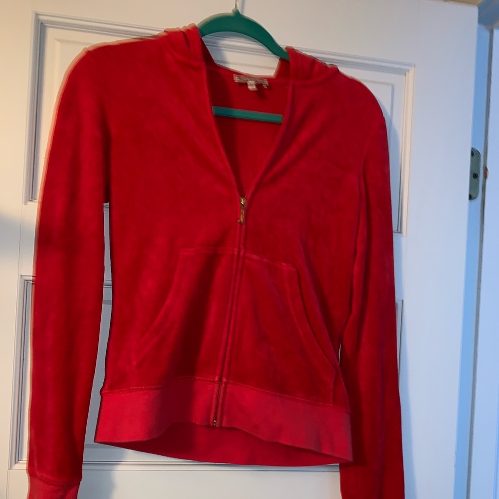 Red Juicy couture jacket